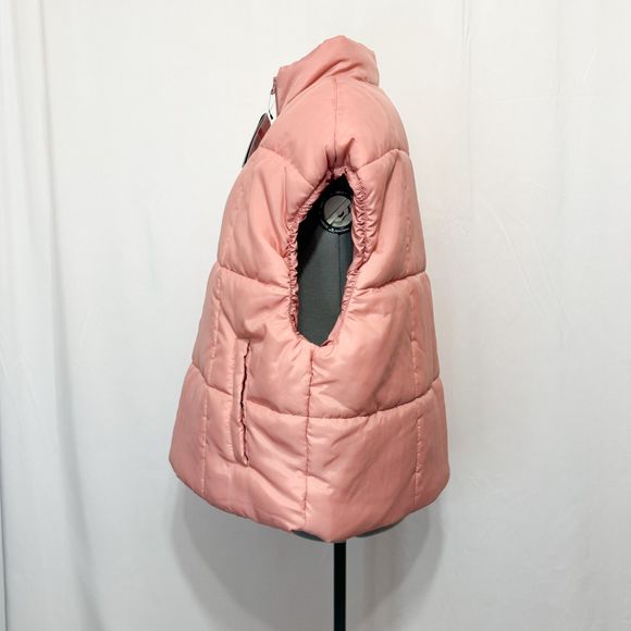 Nike NWT Sz L Red Stardust Sportswear Women Classic Puffer Therma-FIT Loose Vest - Picture 8 of 15